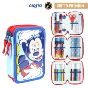 Disney Mickey Mouse Giotto Astuccio Triplo 13 x 20 cm Cerdà