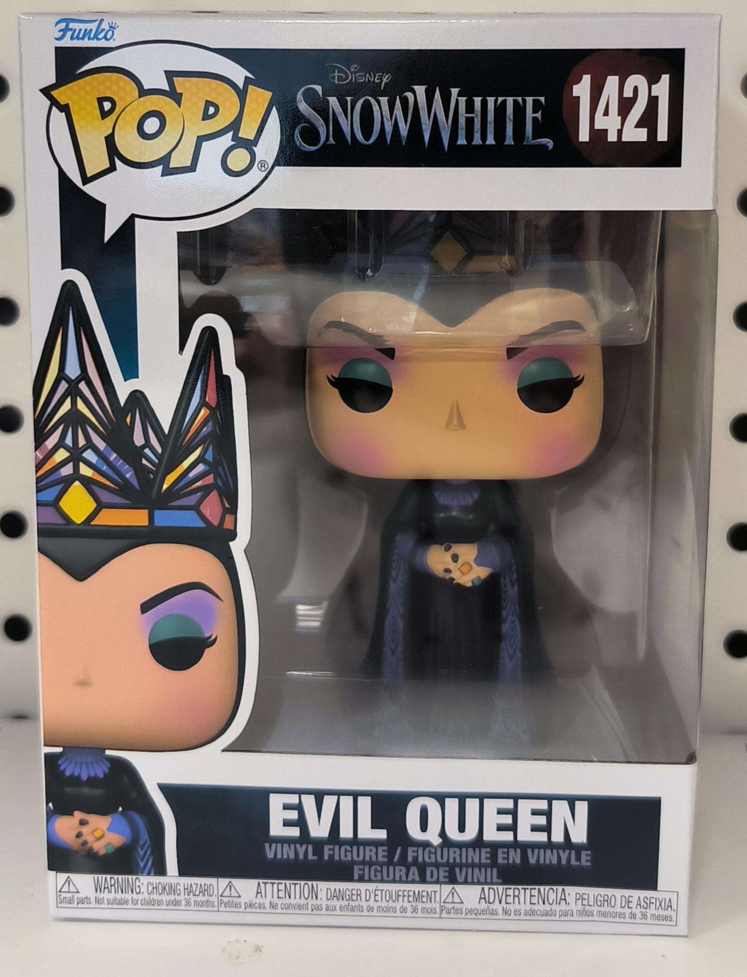 Disney Pop! Disney Vinile Figura Evil Queen (blue & Black Gown) 9 Cm Funko Scatola Rovinata