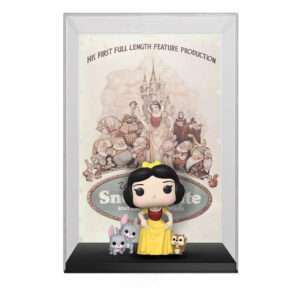 Disney Pop Movie Poster & Figura Biancaneve 9 Cm Funko
