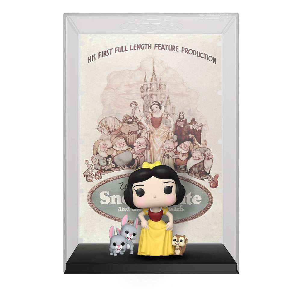 Disney Pop Movie Poster & Figura Biancaneve 9 Cm Funko