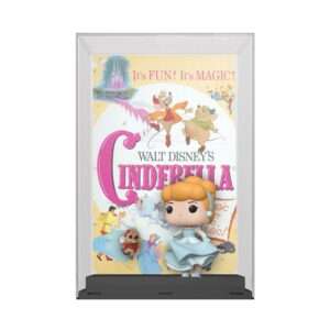 Disney's 100th Anniversary Pop! Movie Poster Vinile Figura Cinderella 9 Cm Funko
