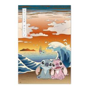 Disney Stitch & Angel Japan poster Erik