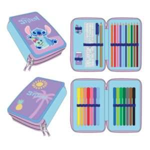Disney Stitch Double Astuccio Cerdà