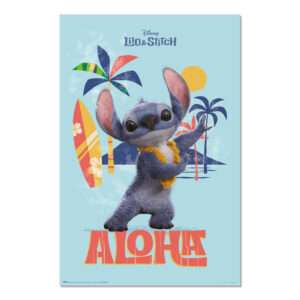 Disney Stitch Live Action Aloha poster Erik
