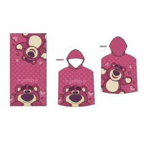Disney Toy Story Lotso Microfibre Poncho Asciugamano Disney
