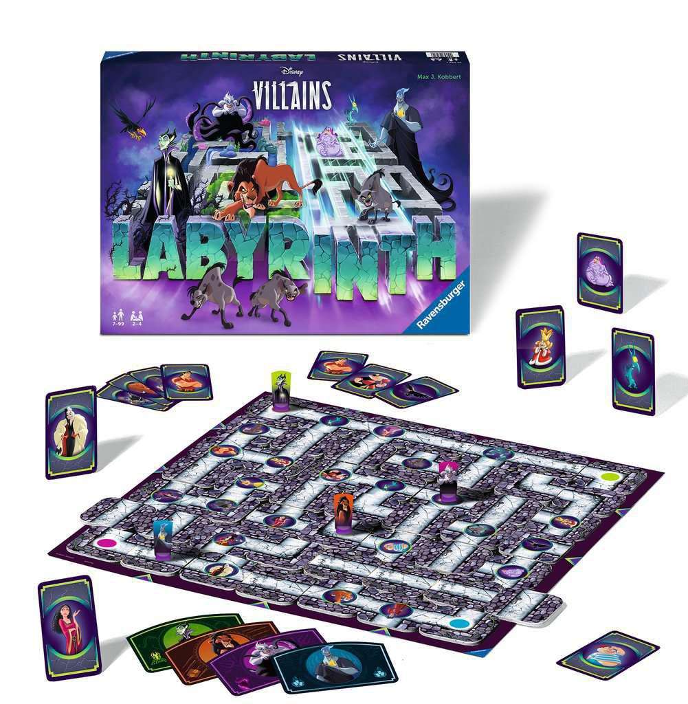 Disney Villains Game Board Labyrinth Ravensburger