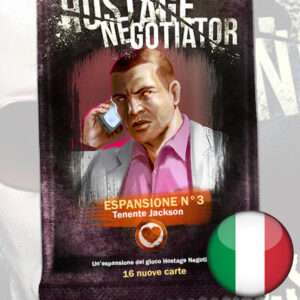 DO NOT PANIC GAMES HOSTAGE NEGOTIATOR Esp.3 TENENTE JACKSON GIOCO DA TAVOLO