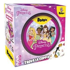 Dobble : Principesse Disney (Eco-Sleeve) Giochi da Tavolo (ITA) - Asmodee