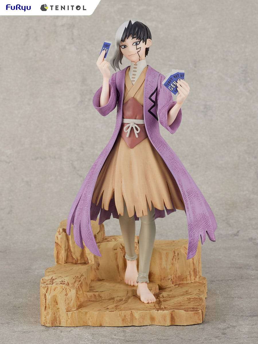 Dr. Stone - Gen Asagiri Statua 28 Cm Pvc - Tenitol Furyu