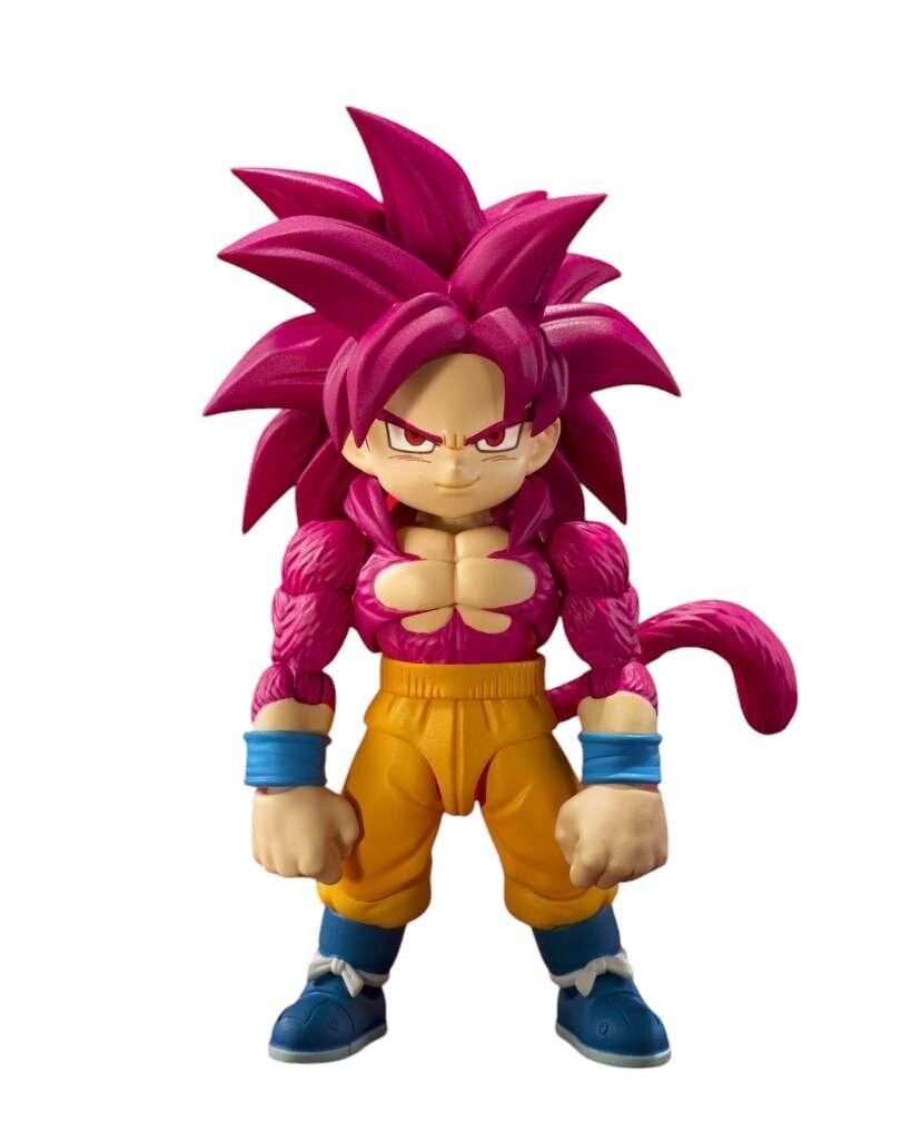 Dragon Ball S.H. Figuarts Mini Action Figure Daima Son Goku Super Sayan 4 Bandai