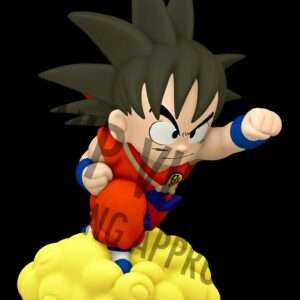 DRAGON BALL SON GOKU ON NIMBUS BANK NEW SALVADANAIO PLASTOY