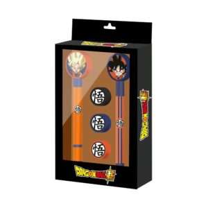 Dragon Ball Super pack Pen + Pencil + 3 erasers Karactermania
