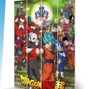DRAGON BALL TOURNAMENT WOOD PRINT STAMPA SU LEGNO PYRAMID INTERNATIONAL