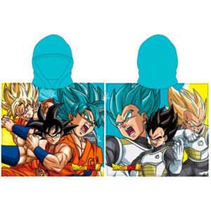 Dragon Ball Z Microfibre Poncho Asciugamano Toei Animation