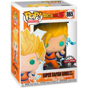 Dragon Ball Z Pop! Animation Vinile Figura Super Saiyan Goku 9 Cm Funko