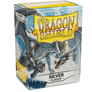 Dragon Shield Bustine Protettive Standard Size Classic Silver (100) Accessori