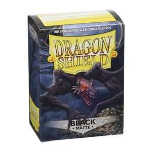 Dragon Shield Bustine Protettive Standard Size Matte Black (100) Accessori