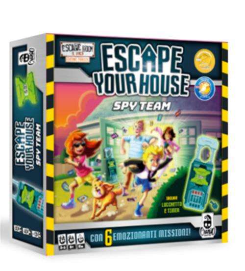 Escape Your House - Spy Team Giochi Da Tavolo