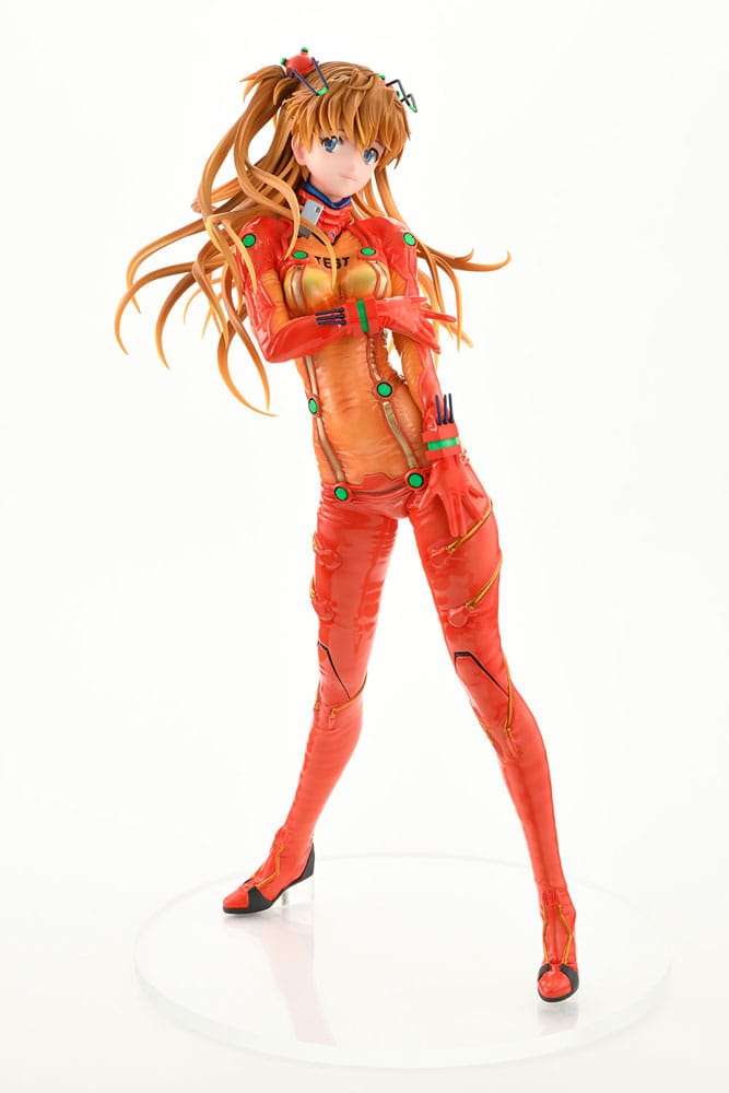 Evangelion 2.0 You Can (not) Advance Pvc Statua 1/4 Asuka Shikinami Langley Test Plugsuit Smile Ver. 40 Cm Bellfine