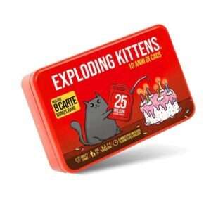 Exploding Kittens 10 Anni di Caos - Gioco Da Tavolo (ITA)