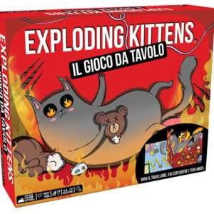Exploding Kittens : Il Gioco Da Tavolo  Gioco Strategico 7+ (ITA) - Asmodee