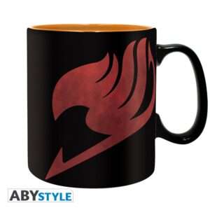 Fairy Tail - Tazza - 460 Ml - Lucy, Natsu & Emblem - Box