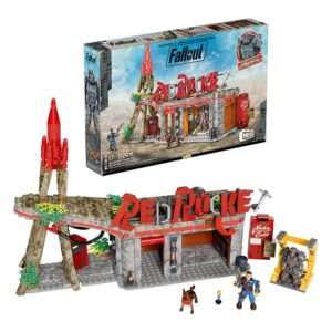 Fallout MEGA Construction Set Red Rocket Truck Stop Mattel