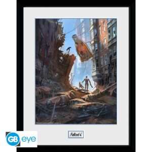Fallout Stampa Incorniciata "Street Scene" (30x40) GB Eye