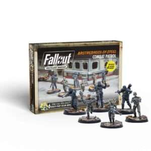 FALLOUT WW BROTHERHOOD OF STEEL COMBAT PATROL Miniature E Modellismo MODIPHIUS