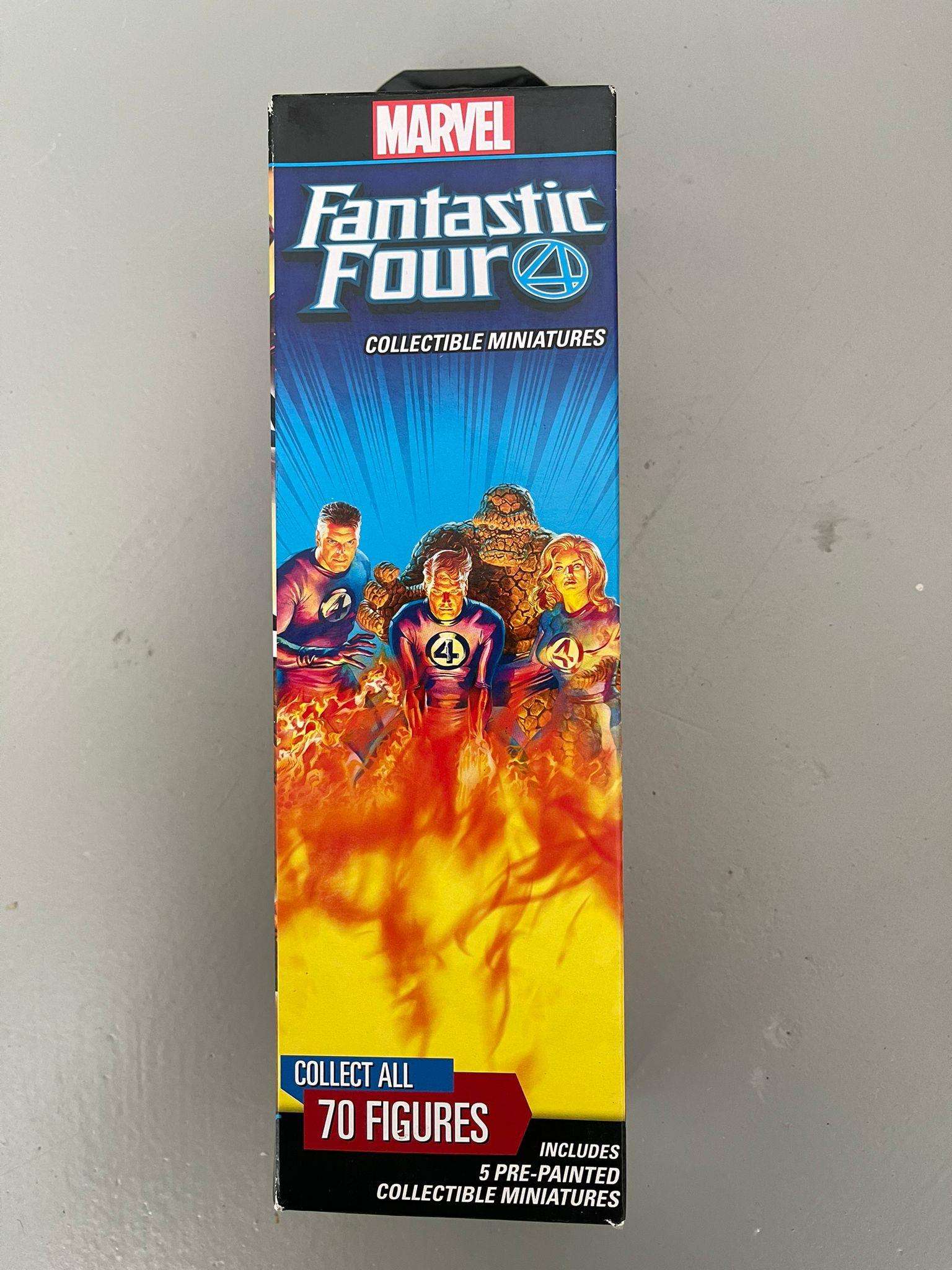 Fantastici 4 Booster Brick Personaggio a Sorpresa Wizkids Scatola Rovinata