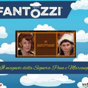 Fantozzi Magnete Ti Aspettiamo 12x5 Cm Infinite Statue