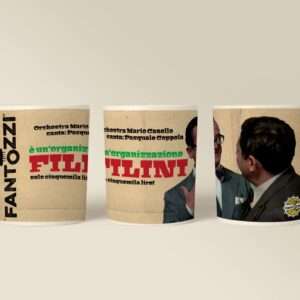 Fantozzi Tazza Di Ceramica Organizzazione Filini Infinite Statue