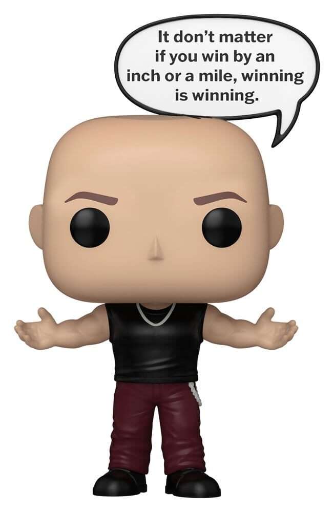 Fast & Furious Pop! Sayings Vinile Figura Dominic Toretto 9 Cm Funko
