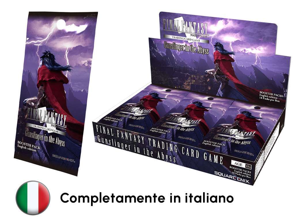Final Fantasy TCG GUNSLINGER IN THE ABYSS BOX (18) Gioco Da Tavolo Square Enix