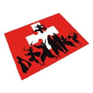 Fire Force Zerbino Logo Red 40 X 60 Cm Sd Toys