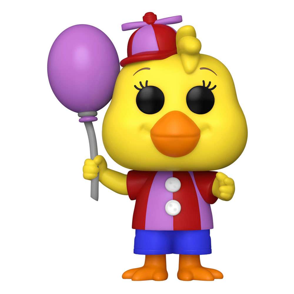 Five Nights At Freddy's Security Breach Pop! Games Vinile Figura Palloncino Chica 9 Cm Funko