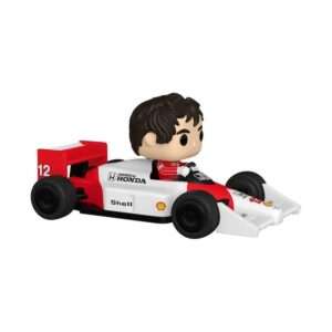Formula 1 Pop! Rides Deluxe Figura Mclaren- Senna 15 Cm Funko Scatola Rovinata