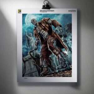 Frankenstein By Lee Bermejo S/n Lito Litografia Infinite Statua