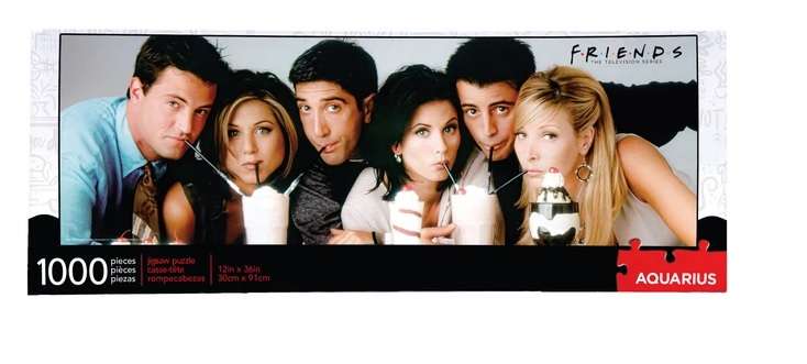 Friends Milkshake 1000 Pezzi Slim Puzzle Puzzle Aquarius Ent