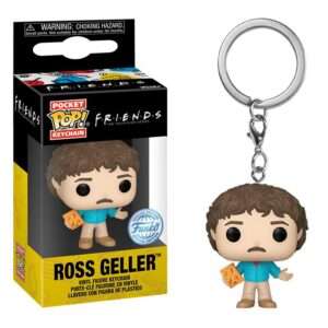 Friends - Pop Funko Vinile Portachiavi - 80's Ross 4cm Funko Gadget