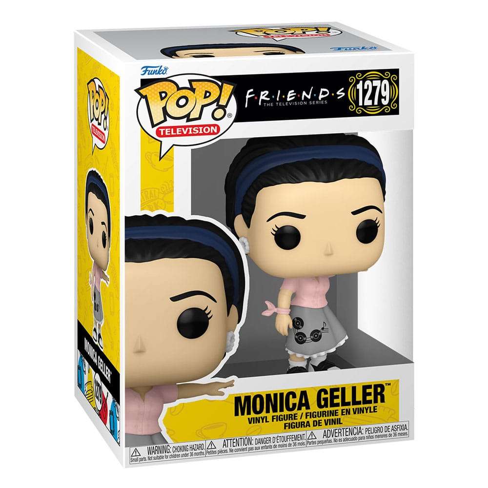 Friends Pop! Tv Vinile Figures Waitress Monica 9 Cm Funko
