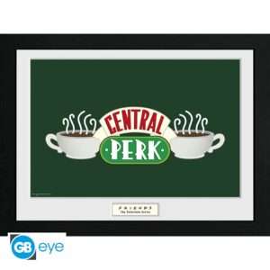 Friends Stampa Incorniciata "Central Perk" (30x40 Cm) GB Eye