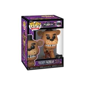 Funko Fusion Pop! Games Vinile Figures Freddy Fazbear Con Pizza Launcher 9 Cm  Funko