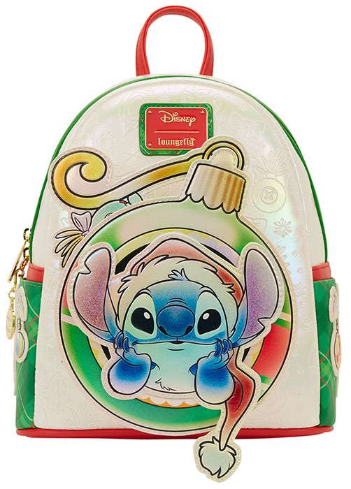 FUNKO LOUNGEFLY MINI ZAINO DISNEY STITCH HOLIDAY DISNEY STITCH - FUNKO