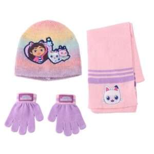 Gabbys Dolls House Winter Set Scalda Collo Cappello Guanti Cerdà