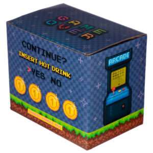 Game Over Joystick Arcade Tazza Con Manico Sagomato