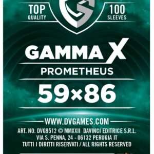 Gamma X - Bustine Protettive Prometheus 59 x 86 mm 100pz - Dv Giochi