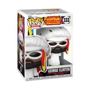 George Clinton Pop! Rocks Figura Vinile George Clinton 9 Cm Funko