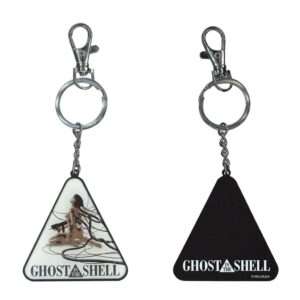 Ghost I/t Shell Motoko Metal Portachiavi Portachiavi Sd Toys