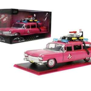 GHOSTBUSTERS ECTO1 PINK 1:24 DIECAST MODEL JADA TOYS
